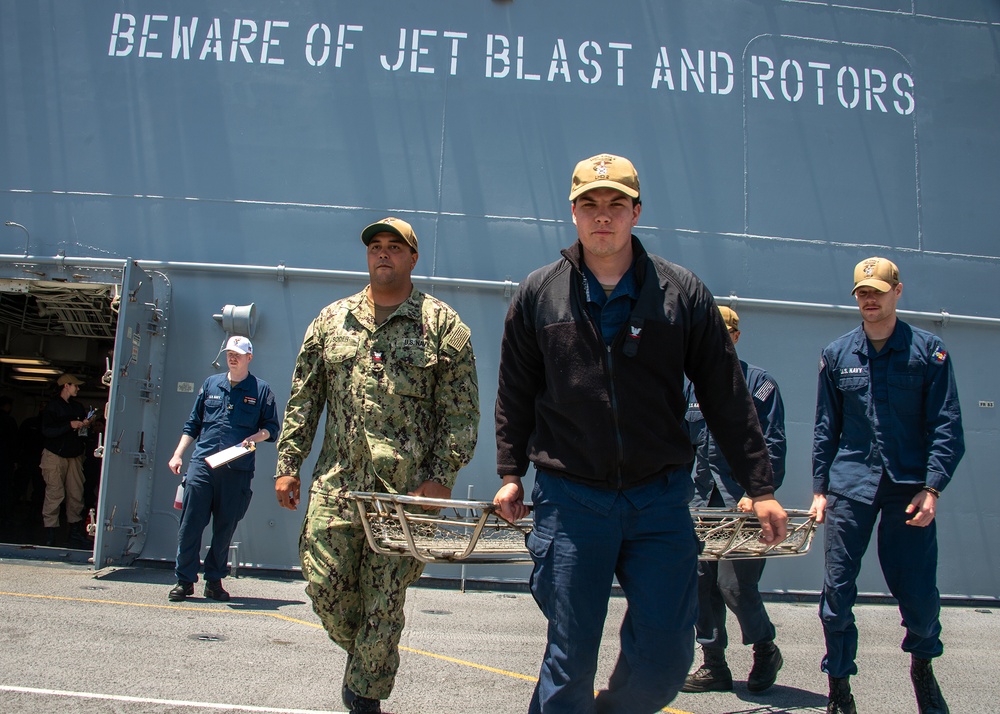 USS Essex (LHD-2) Hospital Corpsman Manpower Monday