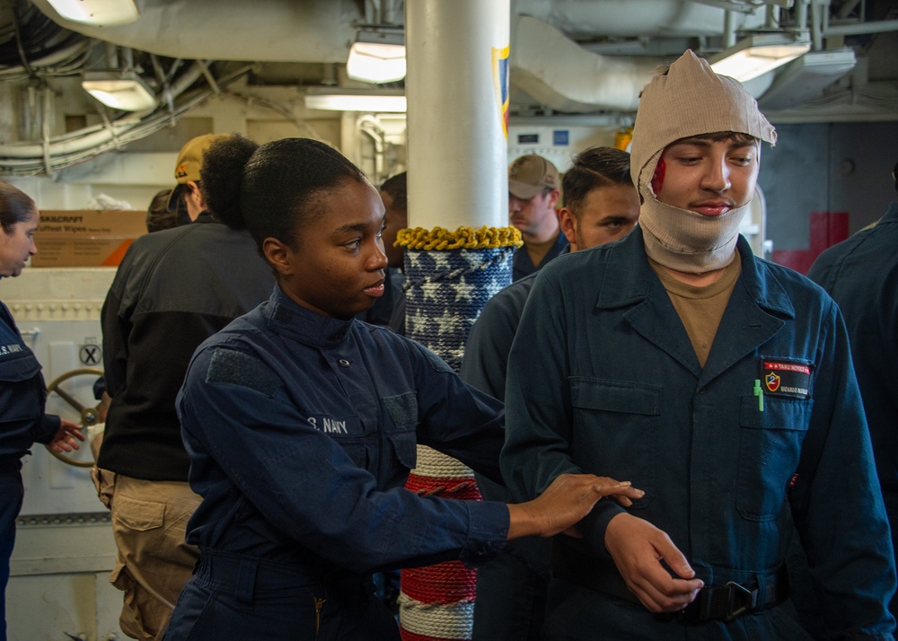 USS Essex (LHD-2) Hospital Corpsman Manpower Monday