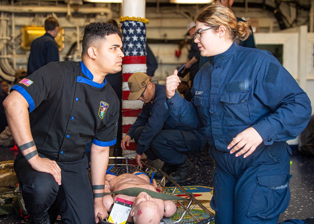 USS Essex (LHD-2) Hospital Corpsman Manpower Monday