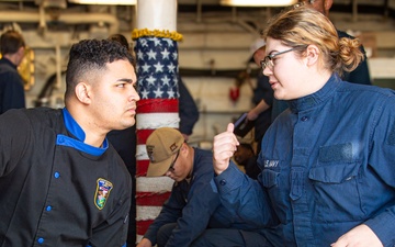 USS Essex (LHD-2) Hospital Corpsman Manpower Monday