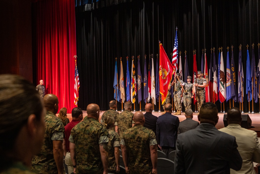 TECOM Sergeant Major Relief and Appointment Ceremony
