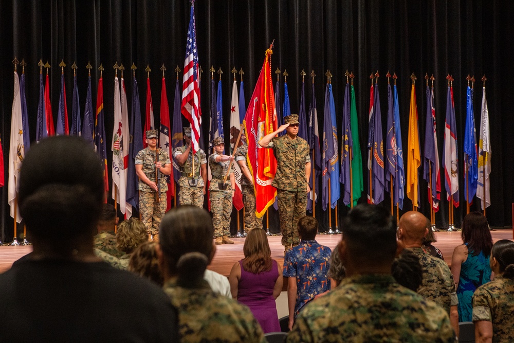 TECOM Sergeant Major Relief and Appointment Ceremony