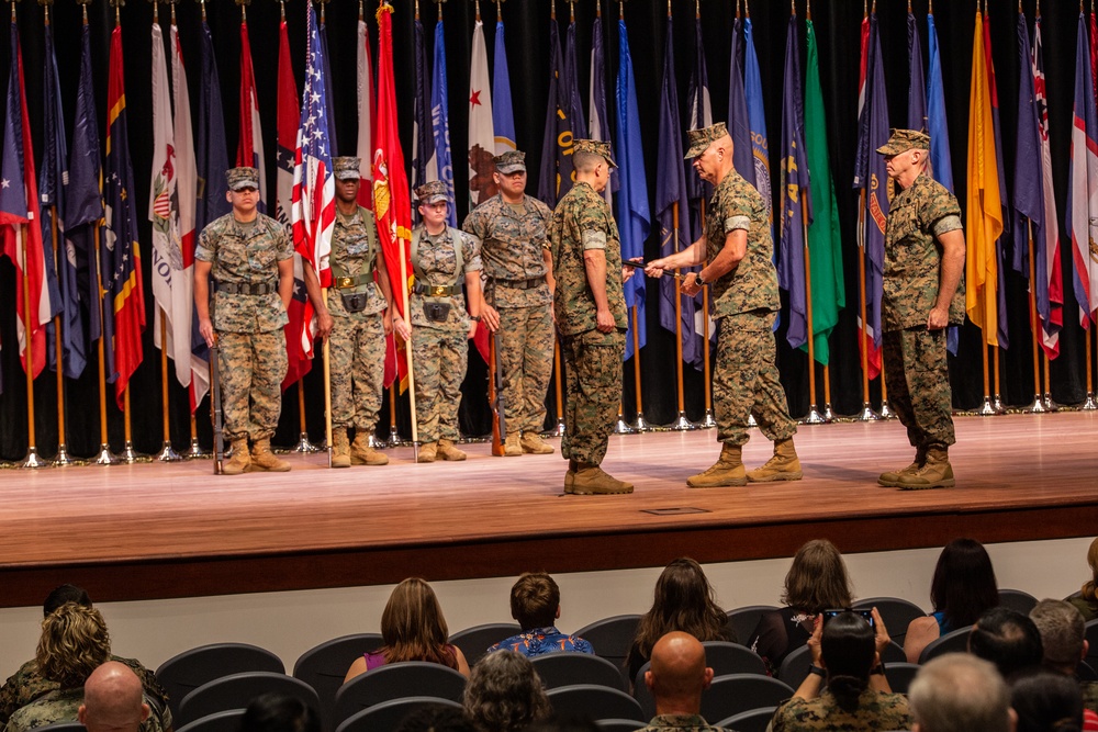 TECOM Sergeant Major Relief and Appointment Ceremony