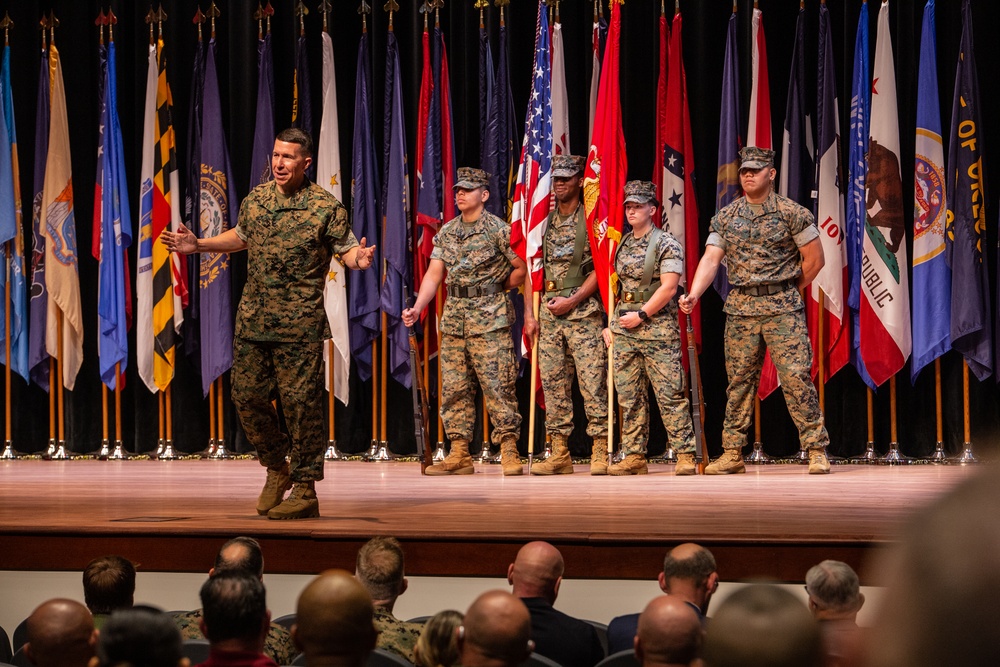 TECOM Sergeant Major Relief and Appointment Ceremony