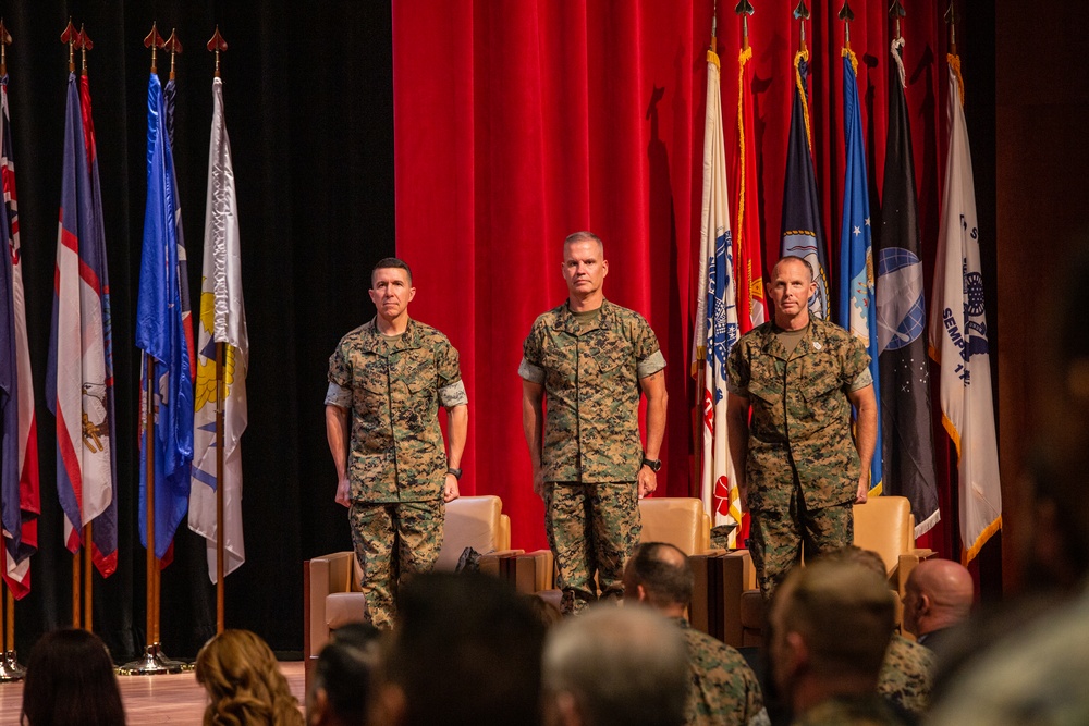 TECOM Sergeant Major Relief and Appointment Ceremony