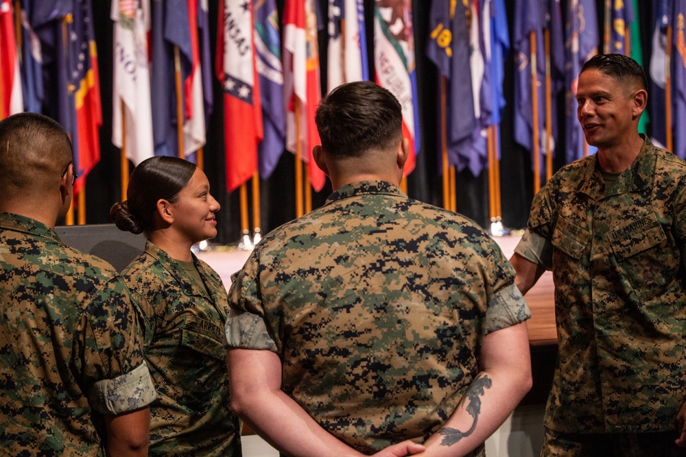 TECOM Sergeant Major Relief and Appointment Ceremony