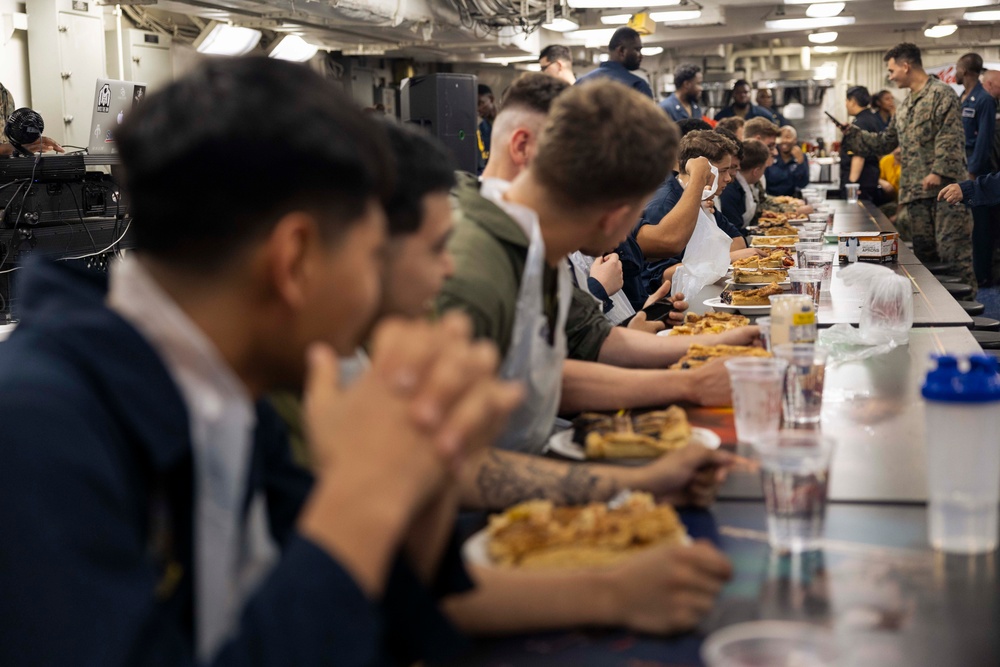 USS Iwo Jima Independence Day Celebration