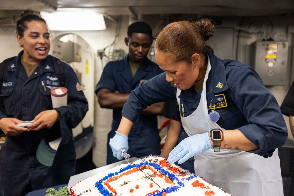 USS Iwo Jima Independence Day Celebration