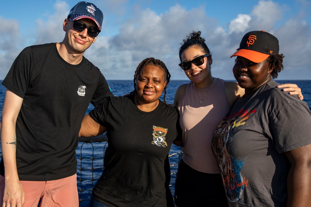 USS Preble Hosts Steel Beach Picnic for Independence Day