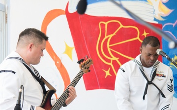 U.S. 7th Fleet Band Performs at Hoa Mai Orphanage in Da Nang