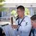The U.S. 7th Fleet Band's Shiokaze Winds performs in Da Nang