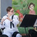 The U.S. 7th Fleet Band's Shiokaze Winds performs in Da Nang