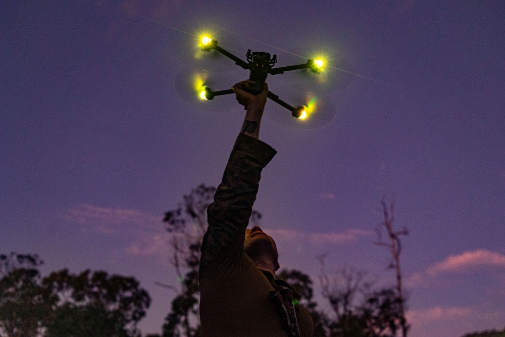 31st MEU | LAR conducts SKYDIO rehearsal