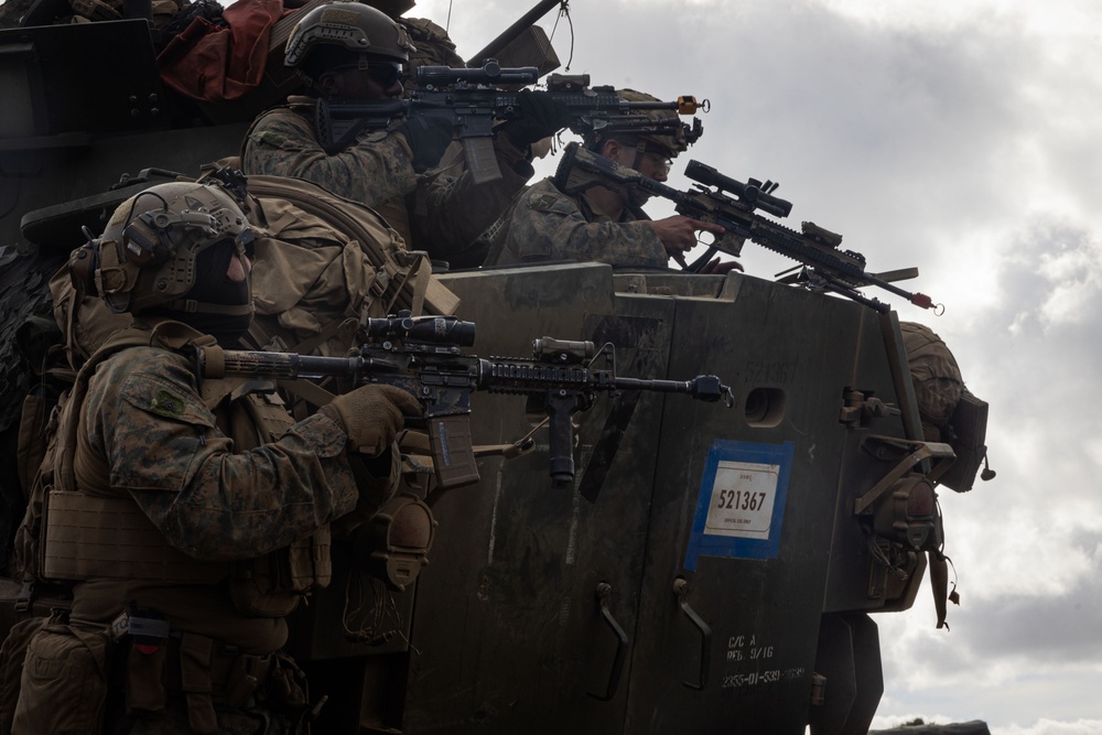 31st MEU | LAR conducts a force on force