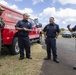 Rear Adm. Stephen Barnett visits Navy Region Federal Fire Department
