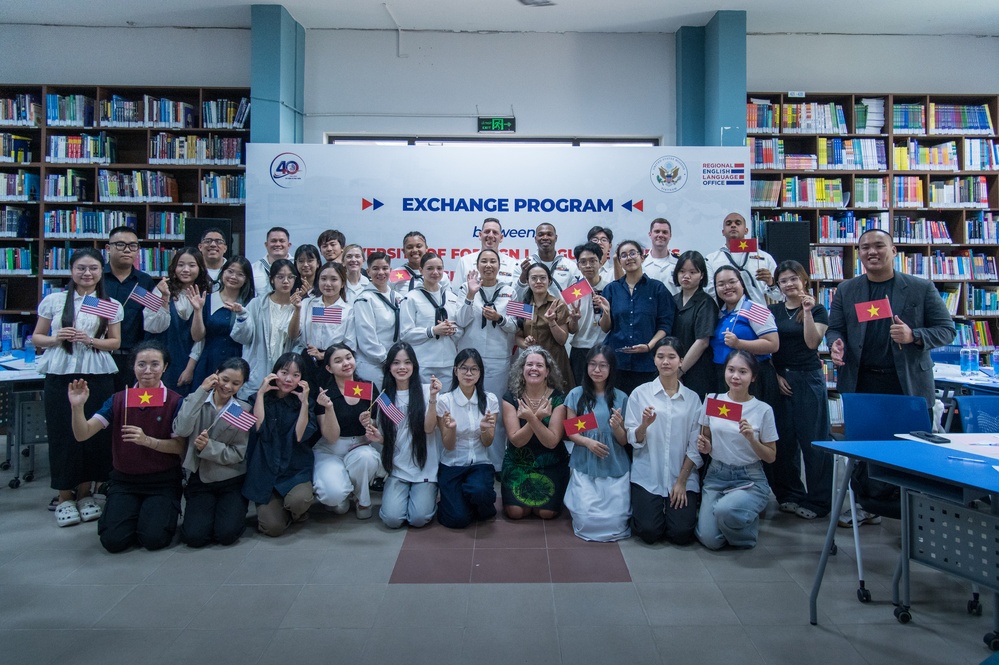 U.S. 7th Fleet Band in Da Nang, Vietnam