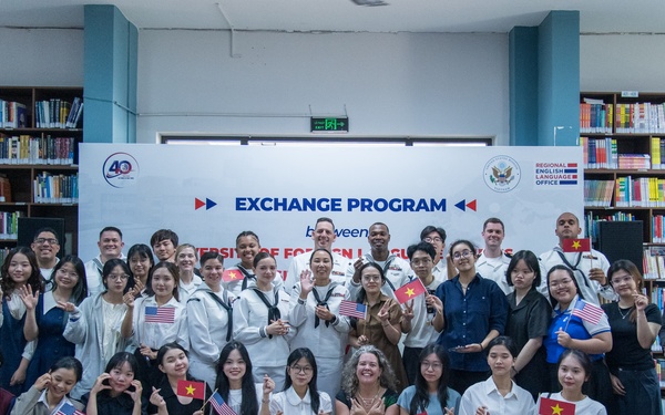 U.S. 7th Fleet Band in Da Nang, Vietnam