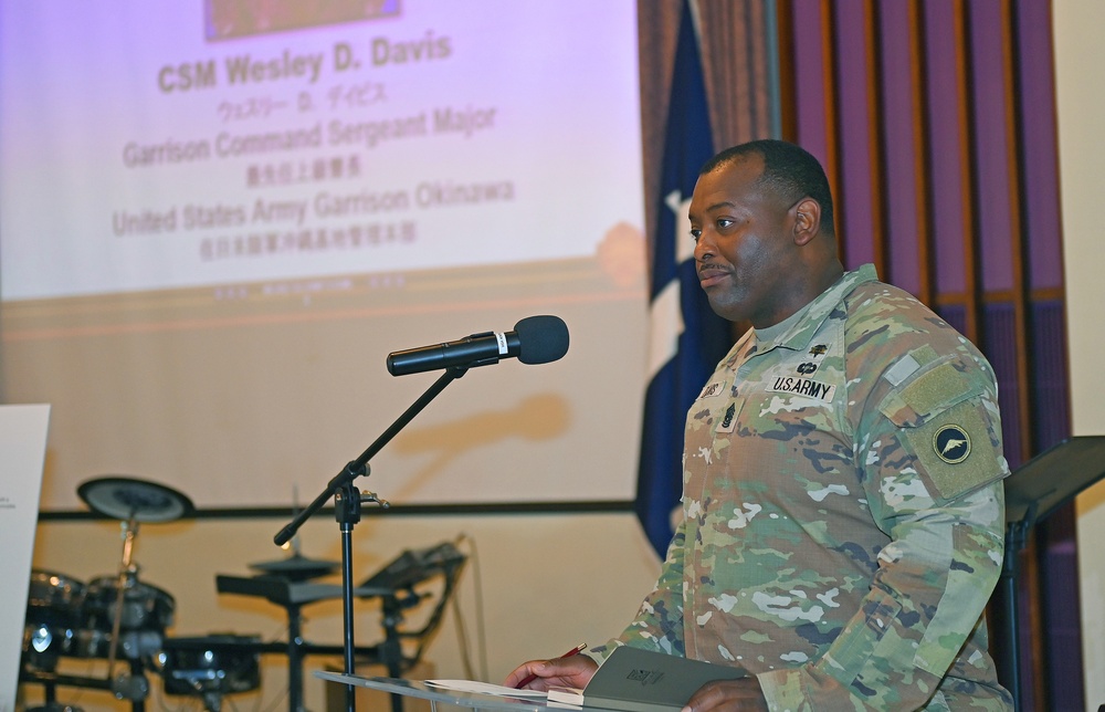 U.S. Army Garrison Okinawa Leaders Sign Pledges