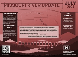 Missouri River Monthly Update - July 2025