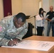 U.S. Army Garrison Okinawa Leaders Sign Pledges