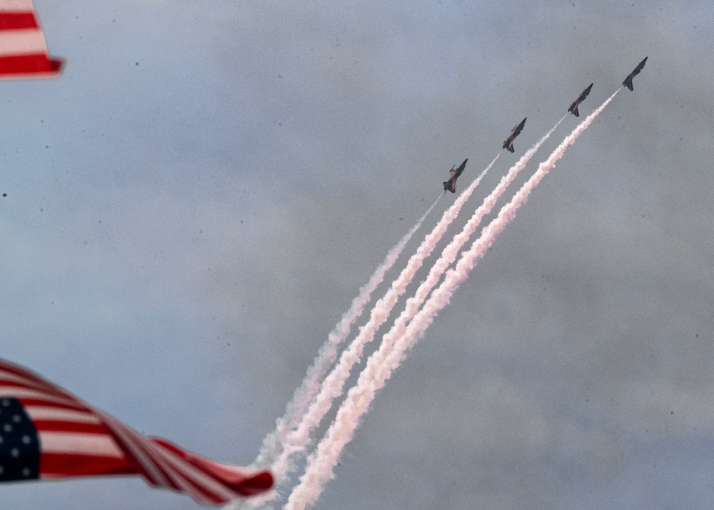 ROKAF Black Eagles soar over Camp Humphreys