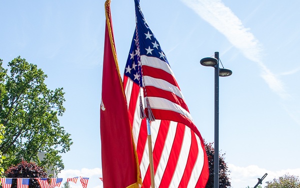 1st Armored Division Brass Band Celebrates Independence Day with U.S. Embassy and Latvian guests
