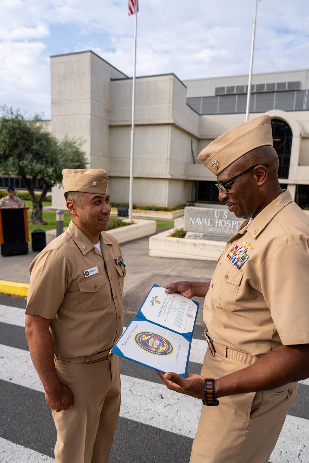 USNMRTC Sigonella Awards Ceremony 20JUN2025