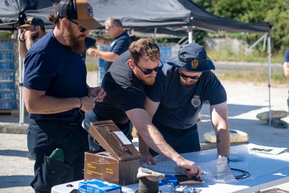 Sea Breeze 2025-2 Explosive Ordnance Disposal Mine Countermeasure