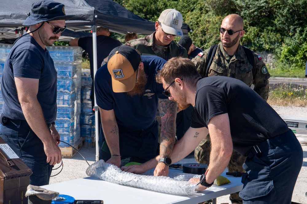 Sea Breeze 2025-2 Explosive Ordnance Disposal Mine Countermeasure