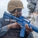 Sailors Respond During an Anti-terrorism Drill aboard USS Ralph Johnson