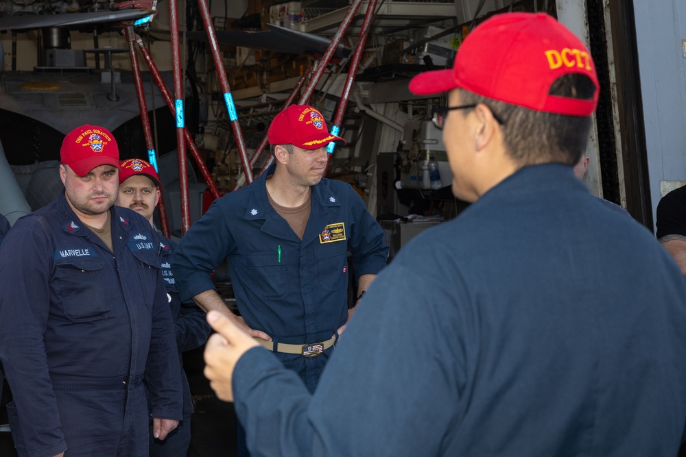 Egress Training Drill on USS Paul Ignatius