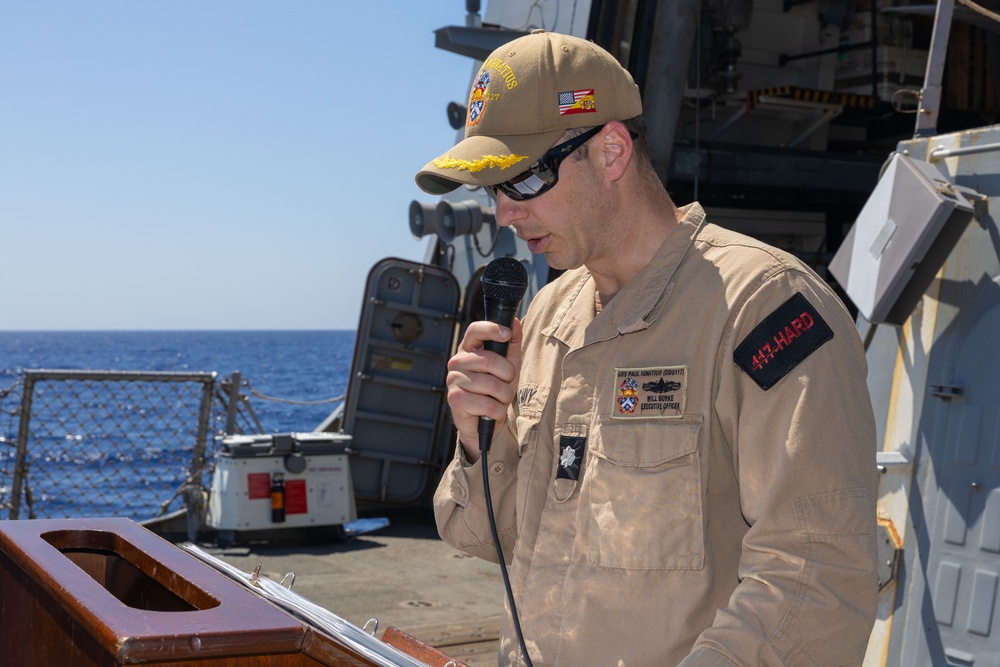 Awards Ceremony on USS Paul Ignatius