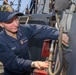Fresh Water Washdown on USS Paul Ignatius