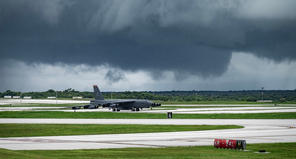 BTF25 - 23rd Expeditionary Bomb Squadron arrives at Andersen AFB