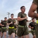 4th Marines Final NCO PT with Sgt. Maj. Rivera