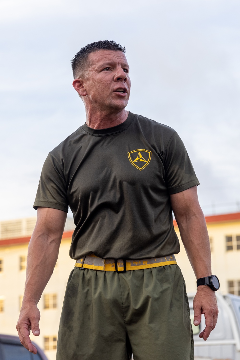 4th Marines Final NCO PT with Sgt. Maj. Rivera