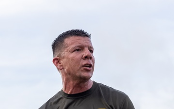4th Marines Final NCO PT with Sgt. Maj. Rivera