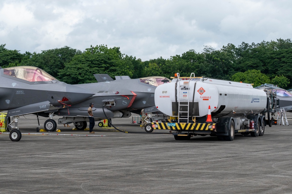 Cope Thunder 25-2: USAF F-35A Lightning II crew prepare for bilateral training