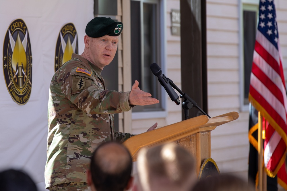 CSOJTF-C Change of Command