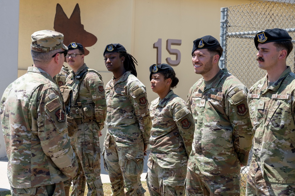 Four-Legged Defenders on Duty: 39th SFS Showcases Mission Readiness