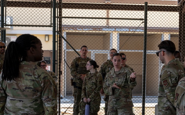 Four-Legged Deffenders on Duty: 39th SFS Showcases Mission Readiness