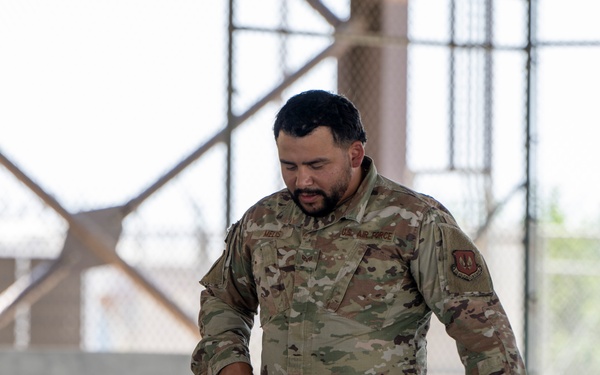 Four-Legged Deffenders on Duty: 39th SFS Showcases Mission Readiness