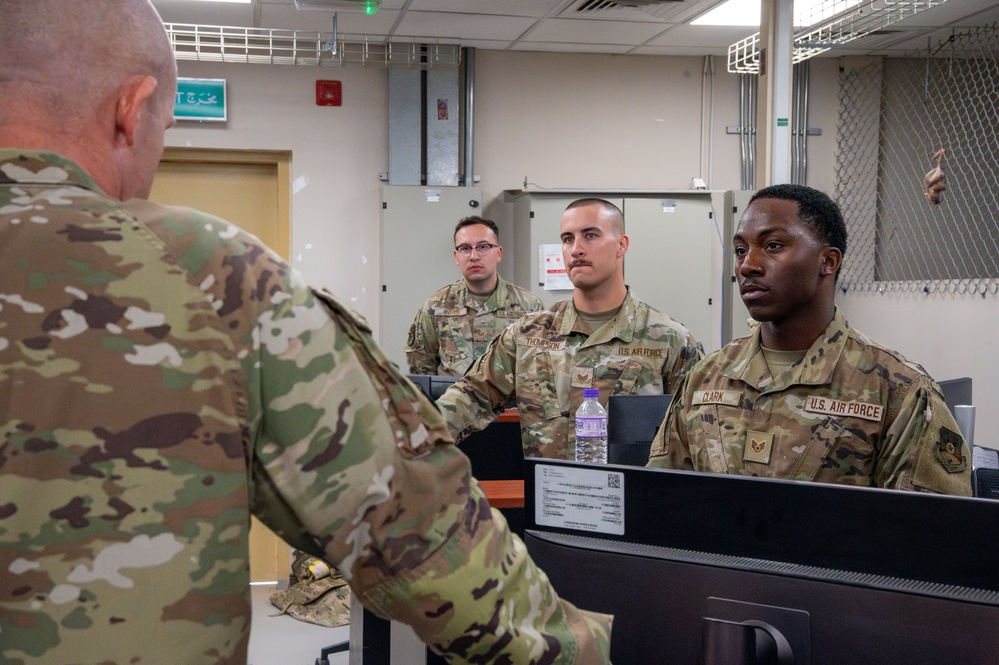 386th ECS immersion brief