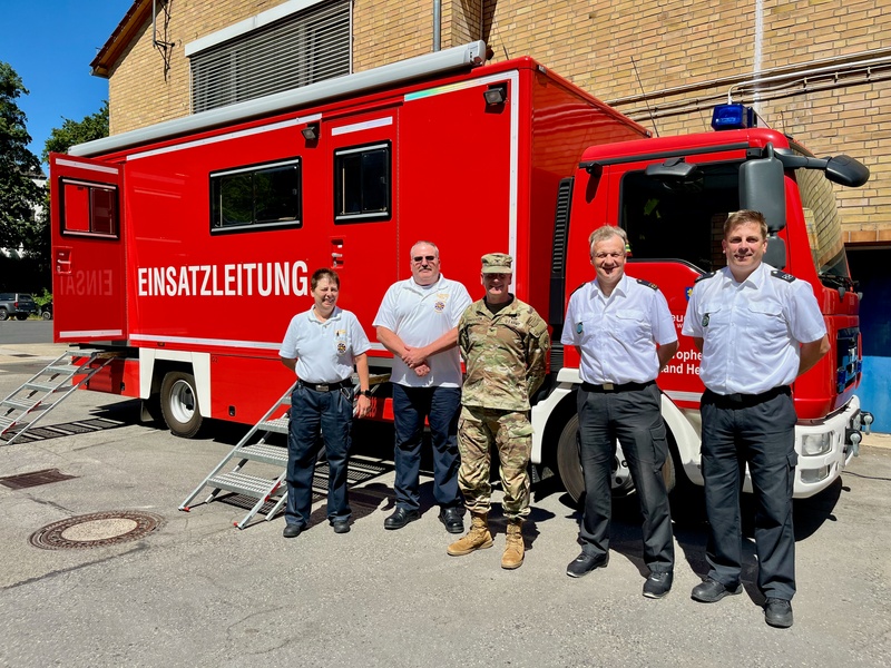 City of Wiesbaden Fire Department showcases bi-lingual emergency dispatch capabilities, garrison coordination