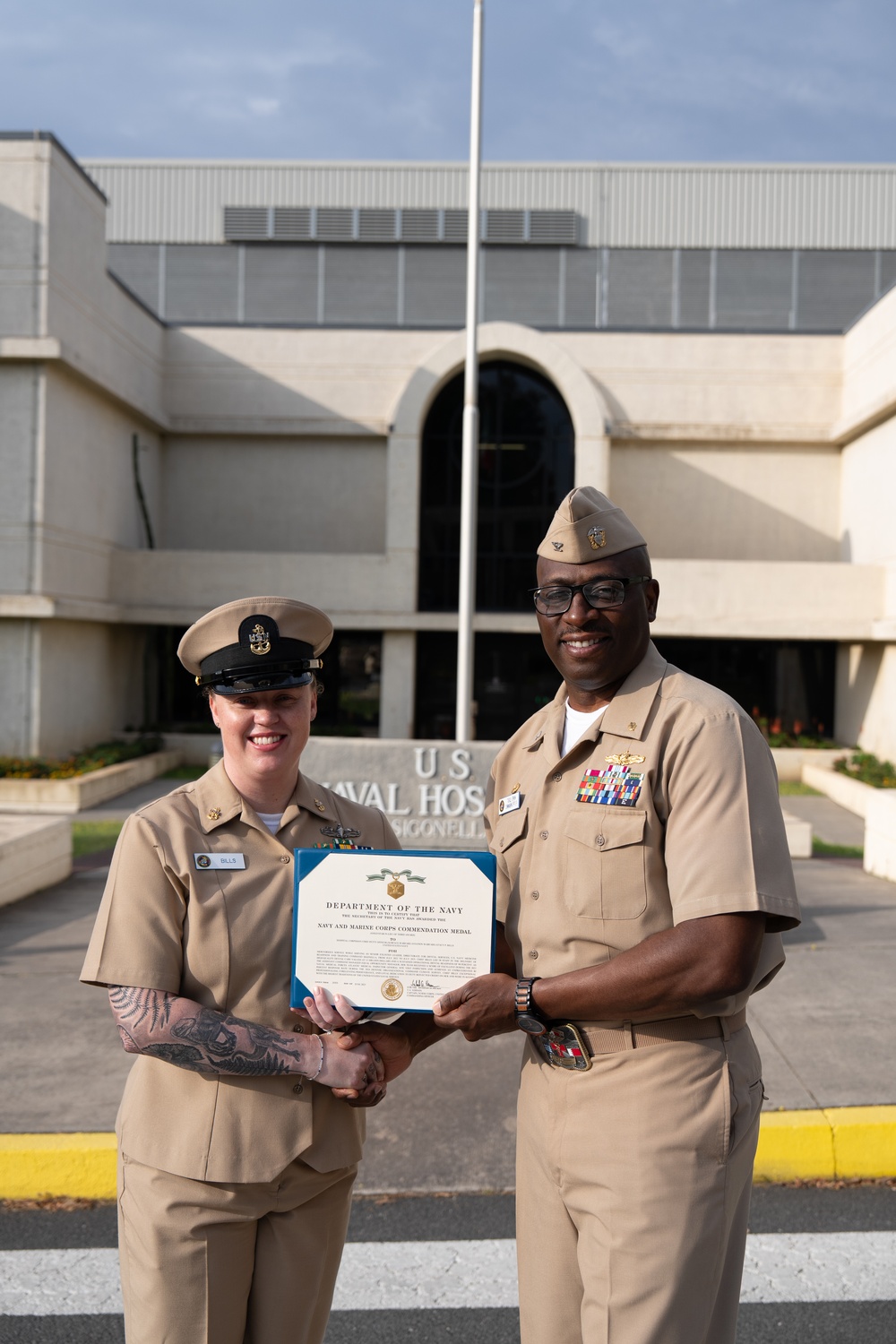 USNMRTC Sigonella Awards Ceremony 20JUN2025