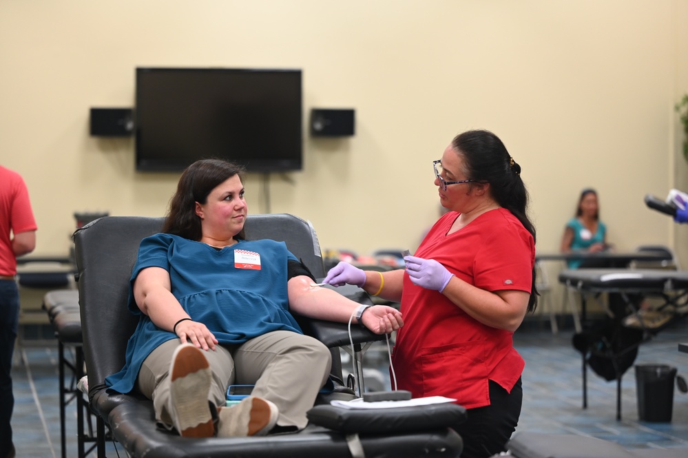 NSA Mechanicsburg Donors Show Up Big for Red Cross Drive
