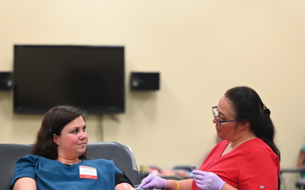 NSA Mechanicsburg Donors Show Up Big for Red Cross Drive