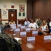 Ambassador of Spain to the United States of America and Members of Congress visit NAVSTA Rota