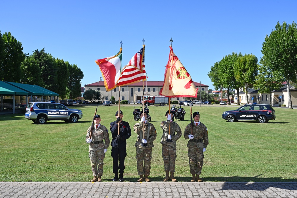 U.S. Army Garrison Italy Change of Command Ceremony, July 9, 2025