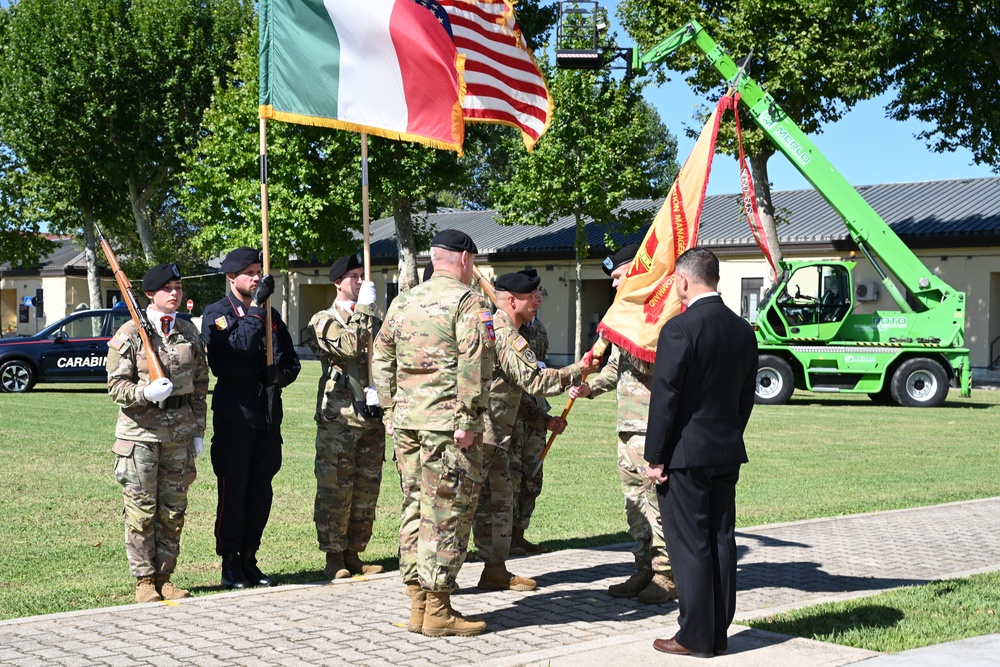 U.S. Army Garrison Italy Change of Command Ceremony, July 9, 2025